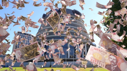Beehive money swirl
