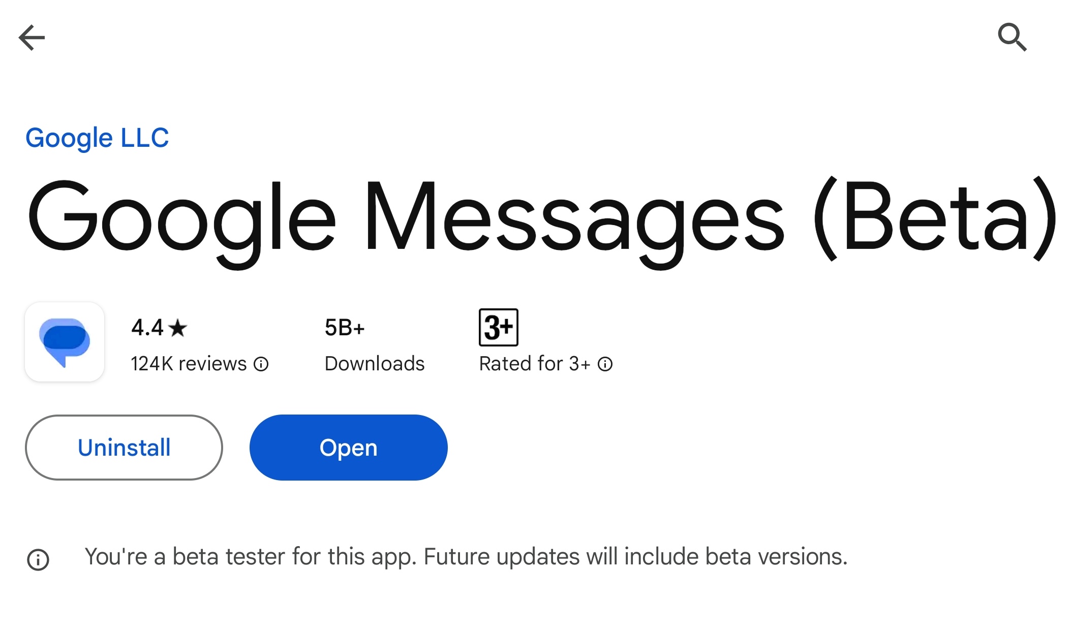 Google Messages offer RCS support