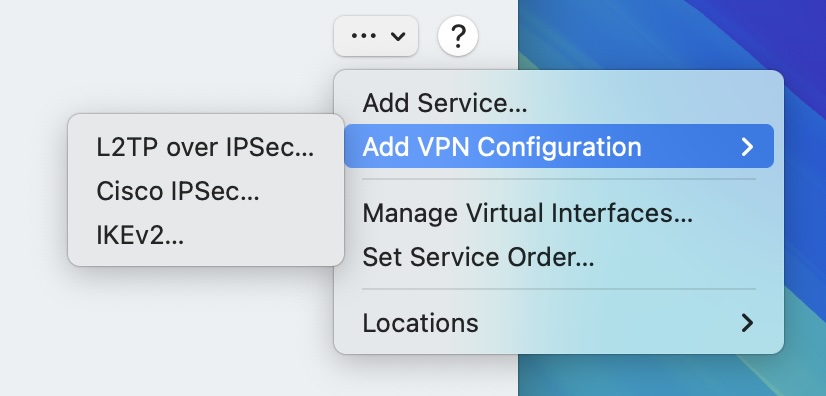 Setting up a VPN manually is somewhat involved.